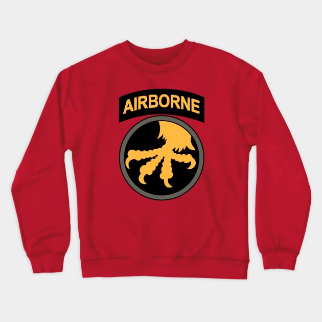 17th Airborne Division Crewneck Sweatshirt by Firemission45